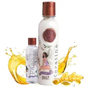 Ritual Botánico Keratina Orgánica 250 ML | Aporta Brillo, Sedosidad y Nutrición | Botox Capilar sin Formol | Hair Straightener con 12 Aceites Naturales