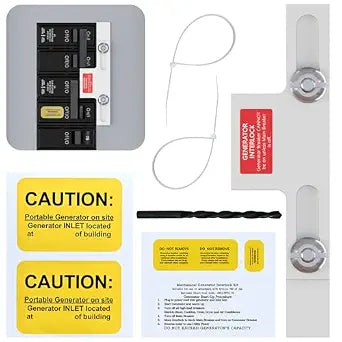 Generator Interlock Kit for Eaton Cutler Hammer BR Series 100&125Amp Panels