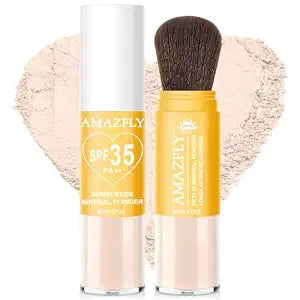 Scarman Mineral Sunscreen Setting Powder SPF 35 for Face & Scalp
