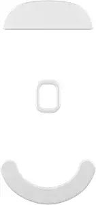 Pulsar Gaming Gears - PTFE Mouse Feet for X2 & X2 mini Wireless Mice Premium Skate - White, Thick Type (0.8mm)
