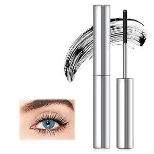 SPRINGSKY Black Curling Iron Mascara - Wand Metal Rod Mascara Lash-Lifting & Volumizing, Smudge Proof & Long Lasting Eyelash Makeup