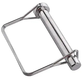 Large Square Safety Coupler Pin 1/2" x 3-1/2"(12.6mm x 90mm), Full Marine Grade 316 Stainless Steel Heavy Duty Shaft Locking Pin