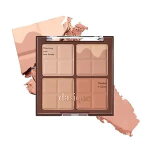 Dasique Blending Mood Cheek #20 Melted Choco | 4 Blendable Shades