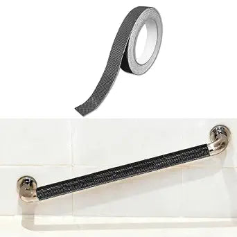 0.71inch*20ft Non-Slip Tape for Bathtubs and Showers Grab Bars, Stainless Steel Bars Slip Resistant Tape for Bathroom, Rail Handrail Covers for Seniors, Handicap, Elderly