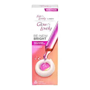 Glow & Lovely Re-New Bright Advanced Multi Vitamin Serum Cream, 50g