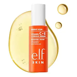 e.l.f. SKIN Bright Icon Vitamin C + E + Ferulic Serum, 1 oz