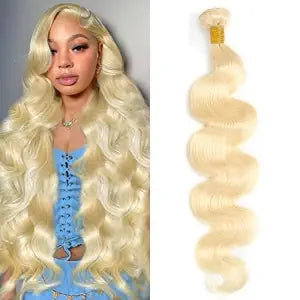613 Bundles Human Hair 20 Inch Blonde Body Wave Bundles Human Hair