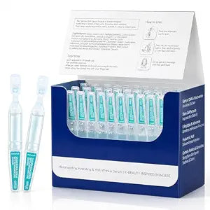 Stem Cell & Salmon DNA PDRN Serum,Microneedling Aftercare Anti-Aging Face Serum with Peptides & Hyaluronic Acid,Korean Skincare Formula(2mL��30Vials)