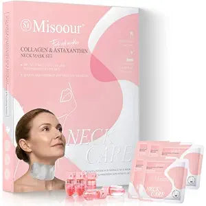 Neck Wrinkle Patches – Firming & Tightening 2-in-1 Collagen, 5 Pack