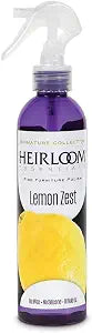 Heirloom Essentials Furniture Spray, Wax and Silicone Free, Lemon Zest, 8oz