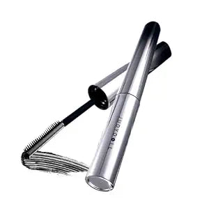 JUDYDOLL Feather Lash Iron Mascara-Serum,Primer, Topcoat 3-in-1,Dual-Wing Brush for Clump-Free Length & Volume,Lash Care with Squalane,Waterproof&Smudge-Proof(Black)