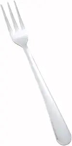 Winco 12-Piece Windsor Oyster Fork Set, 18-0 Stainless Steel, Silver