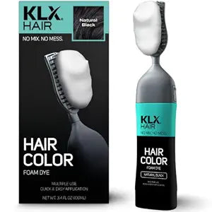 Color Foam Dye Kit - Multiple Uses, No Mix No Mess - Natural Black