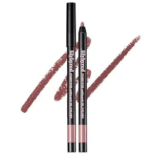 lilybyred Starry Eyes Am9 to Pm9 Gel Eyeliner | Korean Waterproof Gel Eyeliner, Smudge-Proof, Highly Pigmented, Long-Lasting, Smooth Glide, Retractable, Built-in Sharpener, 0.017 oz (19 Misty Fig)