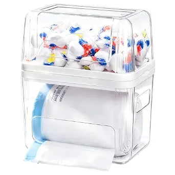 Kaen 3 in 1 Trash Bag Dispenser Under Sink Dishwasher Pod Organizer