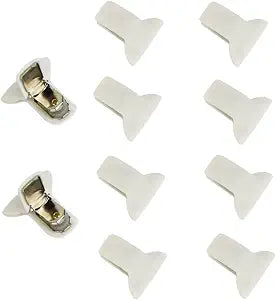 10 Pack Padded Comforter Clips Duvet Clips, Blanket Fasteners for Preventing Comforters from Shifting Inside Duvet Cover