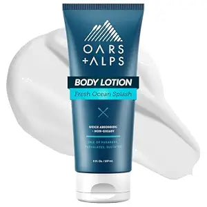 Oars + Alps Mens Body Lotion, Body Lotion Vitamin E, 1pk, 8oz