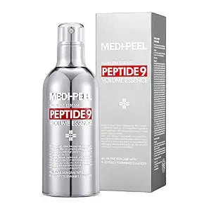 Medi-Peel Peptide 9 Volume All in one Essence 3.38 fl.oz. / 100ml, Anti Wrinkle, Collagen Formula, Brightening Effect, Instant Hydration, Skin Firming, Anti-Wrinkle, Bubble Essence, Korean Skincare