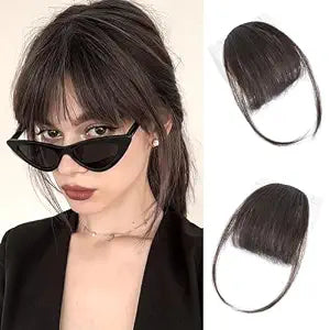 Lommel Clip in Bangs, Dark Brown