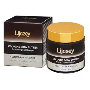 Pheromone Cologne Body Butter for Men - Bergamot Cologne Body Butter with Cocoa Butter & Mango Butter, Deep Hydration, Non-Greasy, Fast Absorbing - Gift for Men 4.23 OZ