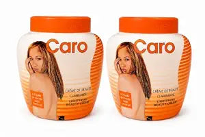 Fine Goods Caro cream Moisturizing 500ml Big Size (2 Pack) with carrot oil.