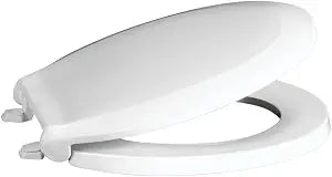 Centoco Round Toilet Seat, Heavy Duty Commercial, Sustaining Hinge, White