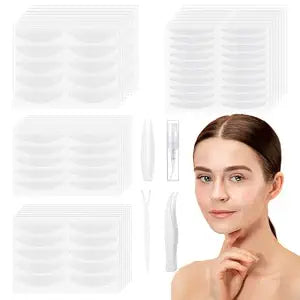480PCS Eyelid Tape for Hooded Eyes Invisible Breathable Eyelid Lifter Strips Ultra-Thin Long-Lasting Waterproof Double Eyelid Tape Suitable for Uneven or Monolids, Instant Eye Lift