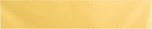 Prime-Line J 4703 6 x 34 In., Aluminum, Door Kick, Brite Brass Plated (Single Pack)
