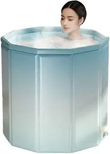 Portable Foldable Ice Bath Tub, Large Bath Tub For Adults, Easy To Assemble
