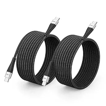 USB C to USB C Cable, 100W USB C Charger Cord Fast Charging 10FT, 2 Pack