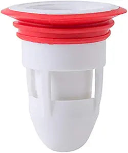 Floor Drain Core, Anti Clogging Insert Shower Backflow Preventer Hair Catcher Gas Sealer Strainer Trap Valve for Bathroom Kitchen (White)