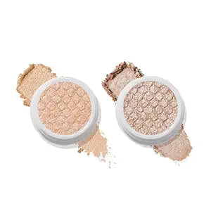 ColourPop Glimmering Neutrals Super Shock Eye Shadow Duo - High-Pigment, Crï¿½ï¿½ï¿½ï¿½ï¿½ï¿½me-Powder Eye Makeup - Glitter Eyeshadow Set with Zero Fallout and Unique Bouncy T
