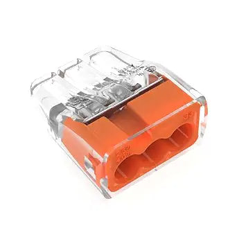 Ideal Electrical in-Sure Push-in Wire Connector, 3-Port (30-1033P), 100 ct.