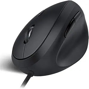 Wired Ergonomic Mouse, Optical Vertical Mouse with 3 Adjustable 800/1200/1600, 6 Buttons USB Computer Mouse