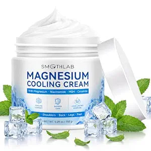 Magnesium Cream Freeze with Niacinamide, 5.29 oz Cooling Moisturizer