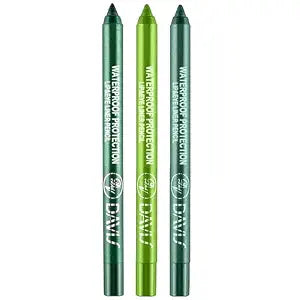 LemonSac 3 Colorful Eyeliner Pen Set, Eye Shadow Pencil, Pearl Eyeliner Kit Metallic Glitter Eye liner Pencil for Women Eye&Lip Liner Professional St Patricks Day Accessories (3PCS A)