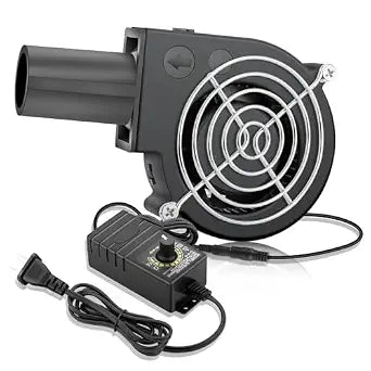 9733 Small Centrifugal BBQ Blower Fan with Variable Controller