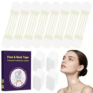 2026 New Invisible Neck Tape for Neck Wrinkles/Saggy Skin/Double Chin/Breathable Waterproof Neck Lift Strips, Neck Firming Sticker for Women Daily Anti-Wrinkle Beauty Care