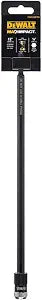 DEWALT Drill Bit Holder Extension, Impact Ready, 12-Inch (DWA12HLDFT)