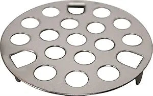 Rocky Mountain Goods Shower and Tub Drain Strainer - 1 5/8 - Helps keep drains from being clogged - Simply drop in and snap in installation - Keeps hair from going down drain - Stainless steel