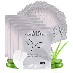 100 Pairs Eyelash Extension Eye Pads Lint Free Hydrogel Eye Patches Professional for Lash Extensions Supplies