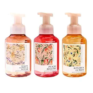 Bath & Body Works Vanilla, Bellini & Lemon Foaming Hand Soap Bundle