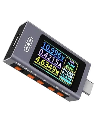 UT01C USB Tester, POROMETISTO 3.3-40V 0-12A USB C Cable Detector