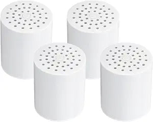 Nispira Shower Filter Replacement Cartridge Compatible with Bliss Shower Filter, Universal Hard Water Shower Filter Cartridge, Easy Twist Installation, Long Lasting Replacement, 4 Pack