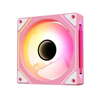 Vetroo Pink LF120 120mm Case Fan with Infinite Mirror Design