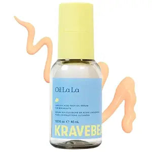 KraveBeauty Oil La La Lightweight Facial Oil for Sensitive Skin, 45 mL