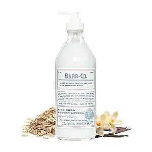 BARR-CO. Original Scent Shea Butter Lotion, 16 fl oz