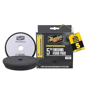 Meguiar's Professional 5" Finishing Foam Pad, 2 Pack