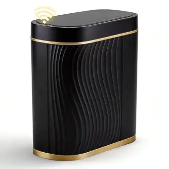 FreSup Motion Sensor Bathroom Trash Can with Lid, Automatic Small Trash Bin