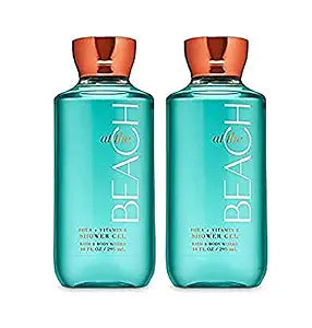 Bath & Body Works At The Beach Shower Gel Gift Sets For Women 10 Oz 2 Pack (At The Beach)